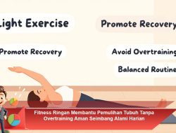 Fitness Ringan Membantu Pemulihan Tubuh Tanpa Overtraining Aman Seimbang Alami Harian