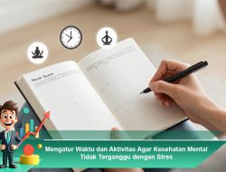 Mengatur Waktu dan Aktivitas Agar Kesehatan Mental Tidak Terganggu dengan Stres
