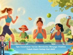 Tips Kesehatan Harian Membantu Menjaga Vitalitas Tubuh Alami Setiap Hari Aktif