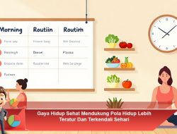 Gaya Hidup Sehat Mendukung Pola Hidup Lebih Teratur dan Terkendali Sehari-hari
