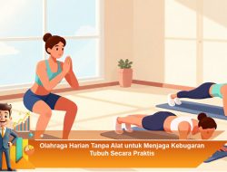 Olahraga Harian Tanpa Alat untuk Menjaga Kebugaran Tubuh Secara Praktis