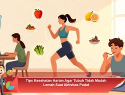 Tips Kesehatan Harian Agar Tubuh Tidak Mudah Lemah Saat Aktivitas Padat