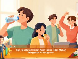 Tips Kesehatan Harian Agar Tubuh Tidak Mudah Mengantuk di Siang Hari