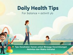 Tips Kesehatan Harian untuk Menjaga Keseimbangan Aktivitas dan Waktu Istirahat
