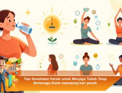 Tips Kesehatan Harian untuk Menjaga Tubuh Tetap Bertenaga Alami Sepanjang Hari Penuh