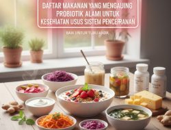 Daftar Makanan Yang Mengandung Probiotik Alami Untuk Kesehatan Usus Dan Sistem Pencernaan